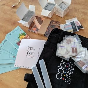 Color Street bag and accessories